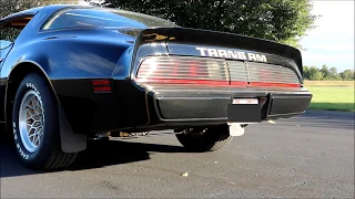 Pontiac Trans Am 400ci BIG CAM Exhaust Idle and Fly By