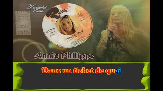 Karaoke Tino - Annie Philippe - Ticket de quai