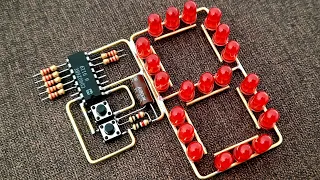 How to make Seven Segment Counter Using IC 4026