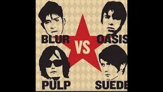 The Britpop Big 4 (Oasis vs Blur vs Pulp vs Suede) UK Chart Battle! (1990-2003)