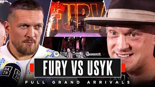 Tyson Fury vs Oleksandr Usyk FULL Grand Arrivals 🕺