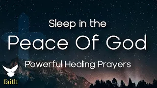 Sleep In God's Peace And Healing | RAIN + CALMING MUSIC | Soaking Worship | FM