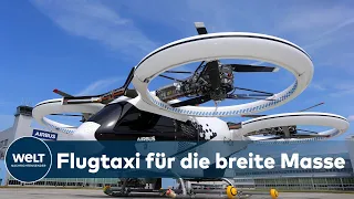 AUTONOM & ELEKTRISCH: Flugtaxi CityAirbus soll in Zukunft Menschen transportieren