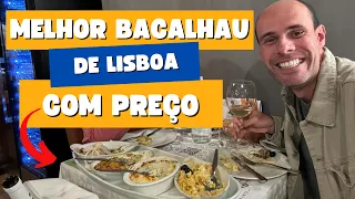 Onde comer o MELHOR BACALHAU de Lisboa