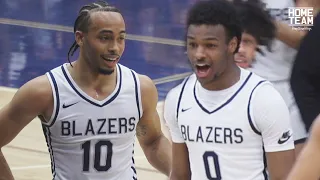 Bronny James, Amari Bailey & Sierra Canyon WILD Playoff Game Vs. Harvard Westlake