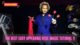 Appearing Rose - Appearing Flower - Easy Magic Trick Tutorial