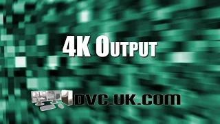 Editing 4K in EDIUS - part 4-  Outputting 4K