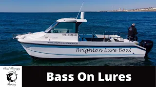Brighton Lure Boat Fishing | Catching Bass On Lures | Wrasse | mackerel