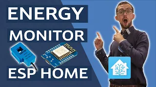 Clamp Sensor Energy Monitoring - ESPHome in Home Assistant