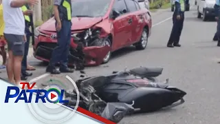 Motorsiklo sumalpok sa kotse sa Ilocos Sur | TV Patrol