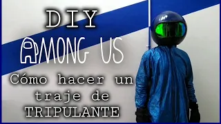 Cómo hacer un TRAJE de TRIPULANTE - DIY - Disfraz de AMONG US / Disfraz de ASTRONAUTA