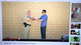 Magician Tries to sell Weed to Cops Proof how its Fake