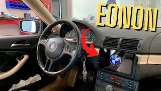 BEST E46 Mods. Eonon head unit install IN 2021. SO WORTH IT!!!