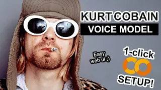 Kurt Cobain AI Voice Model - RVC 1-CLICK Google Colab Setup