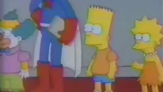 The Simpsons Fox Promo (1991): “Three Men and a Comic Book“ (S02E21) (30 second)