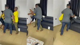 Man who sllept with his wife’s sister tries to bèæt his wife as he asked her to leave his house