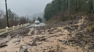 Heavy rains cause flooding, landslides across region