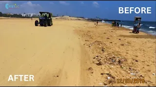 The most Satisfying Beach Cleanup you’ll ever see