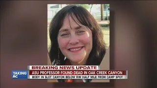 Friends remember ASU professor found dead in Oak Creek Canyon