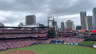 Albert Pujols Home Run #695 View From Busch Stadium