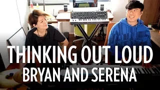 Thinking Out Loud - Ed Sheeran - Cajon and Keys Cover | Bryan and Serena