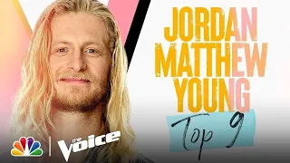 Jordan Matthew Young Sings John Conlee's "Rose Colored Glasses" - Voice Live Top 9 Performances 2021