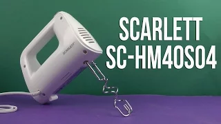 Распаковка SCARLETT SC-HM40S04