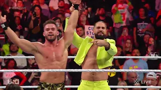 Mustafa Ali vs Austin Theory – Seth Rollins & Mustafa Ali Brawl - WWE Raw 10/24/22