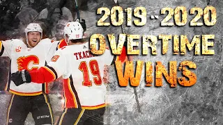 Calgary Flames Overtime Wins - 2019/2020 Season