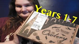 THE WIZARDING TRUNK UNBOXING: YEARS 1-7