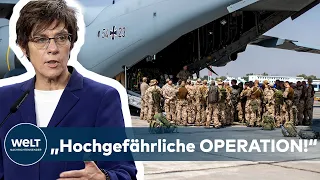 AFGHANISTAN: "Unsere Soldaten befinden sich in einer hochgefährlichen Operation!" - Kamp-Karrenbauer
