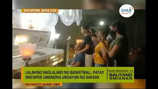 Balitang Amianan: Sinaksak Habang Naglalaro ng Basketball