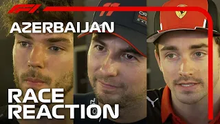 Drivers Reactions After The Race | 2023 Azerbaijan Grand Prix