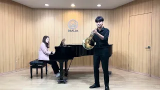 Mozart horn concerto no.4 1st movement  이시헌