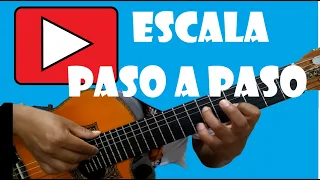 cómo tocar una escala en requinto/ un cierre final de un excelente trío de música Latinoamericana