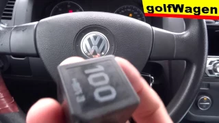 Little about relay 100 glow plug, "start relay" VW Golf 5, 1.9 TDI /emergency caralarm immobiliser/