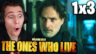 The Walking Dead: The Ones Who Live - Episode 1x3 REACTION!!! "Bye"