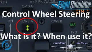 Control Wheel Steering (CWS) - What is it, when do we use it? | Real 737 Pilot