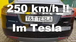 250 km/h im Tesla Model S P85D. Test. Ist das Performance Model S sein Geld Wert ?