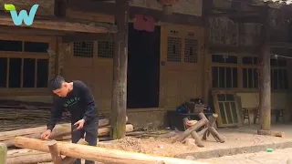 The start-up failed, the boy returned to his hometown to renovate the old wooden house Part 01