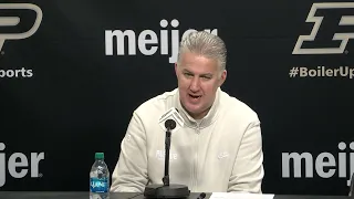 Purdue's Matt Painter After the Michigan State Game (March 2, 2024)