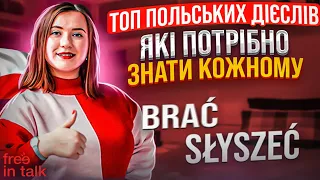 ПОЛЬСЬКІ ДІЄСЛОВА. Польські дієслова відмінювання. Уроки польської мови