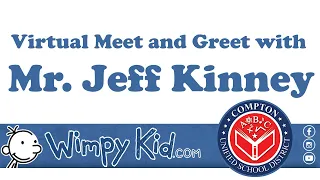 Virtual Meet and Greet with Mr. Jeff Kinney (Diary of a Wimpy Kid)