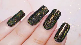 ✨ How To Use Loose Glitter (Glitter Burnishing & Nail Sugaring)💅- femketjeNL