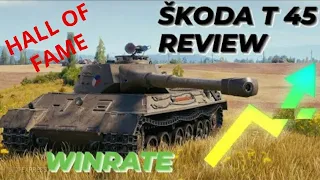 Škoda T 45 🇨🇿 Review | 20K Battles Special | How to play ⚡ WOTBLITZ ⚡ WOTB ⚡ world of tanks blitz