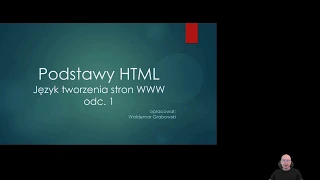 Kurs HTML odc. 1 | Tworzenie stron WWW w języku HTML 5.