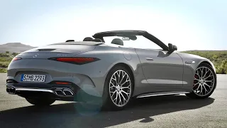 NEW Mercedes SL 2022 - FIRST LOOK & details (Alpin Grey color)