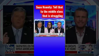 Hannity spars with Jessica Tarlov over Davos summit #shorts