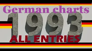 German Singles Charts 1993 (All songs)