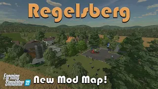 “REGELSBERG” FS22 MAP TOUR! | NEW MOD MAP! | Farming Simulator 22 (Review) PS5.